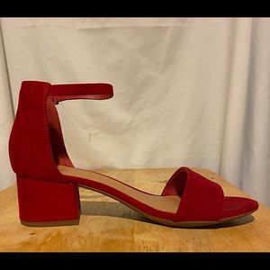Rampage Red heels  (Size 8)